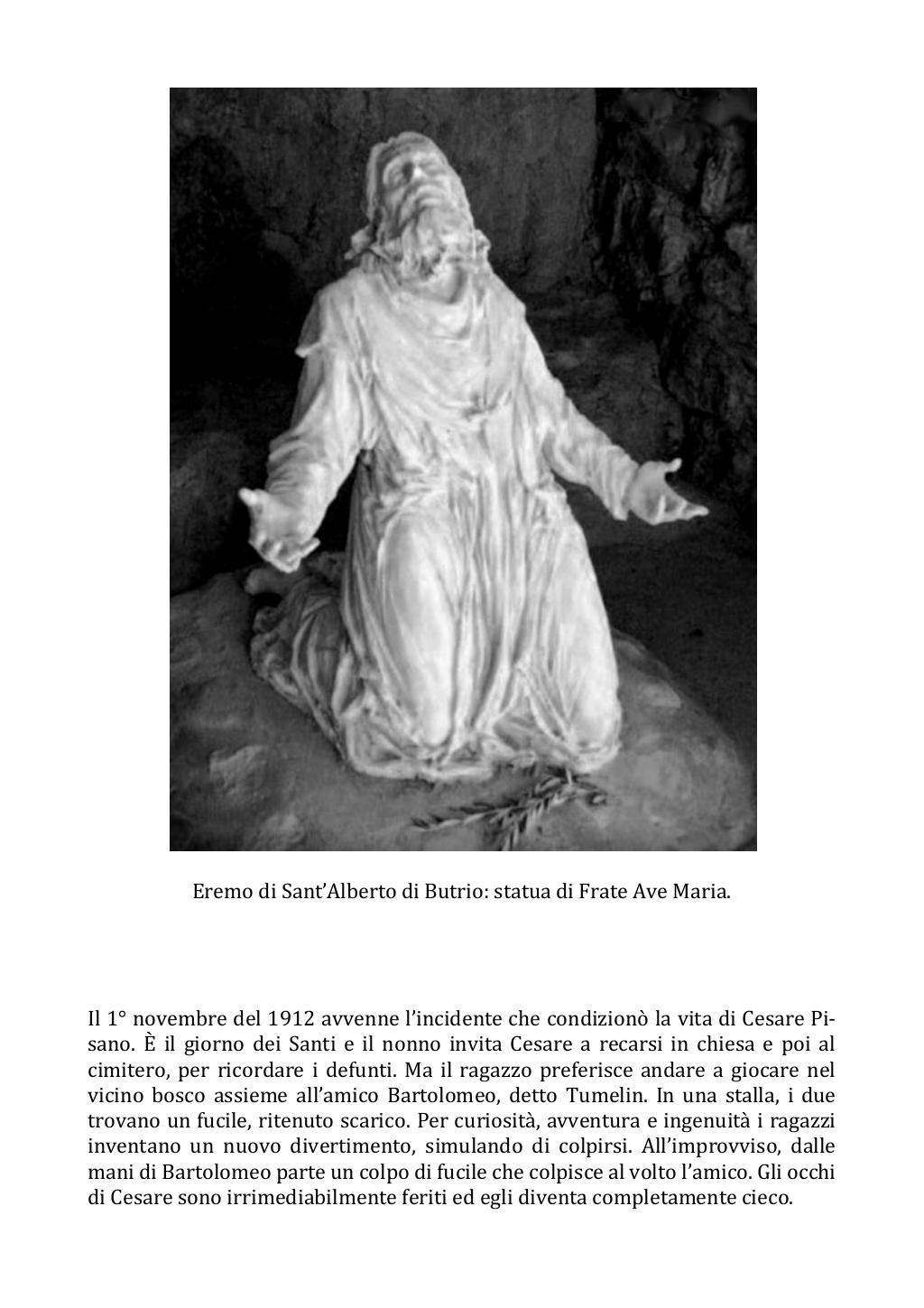 21 gennaio 1964. Anniversario del dies natalis di Frate Ave Maria. Fotostoria, pagina 5