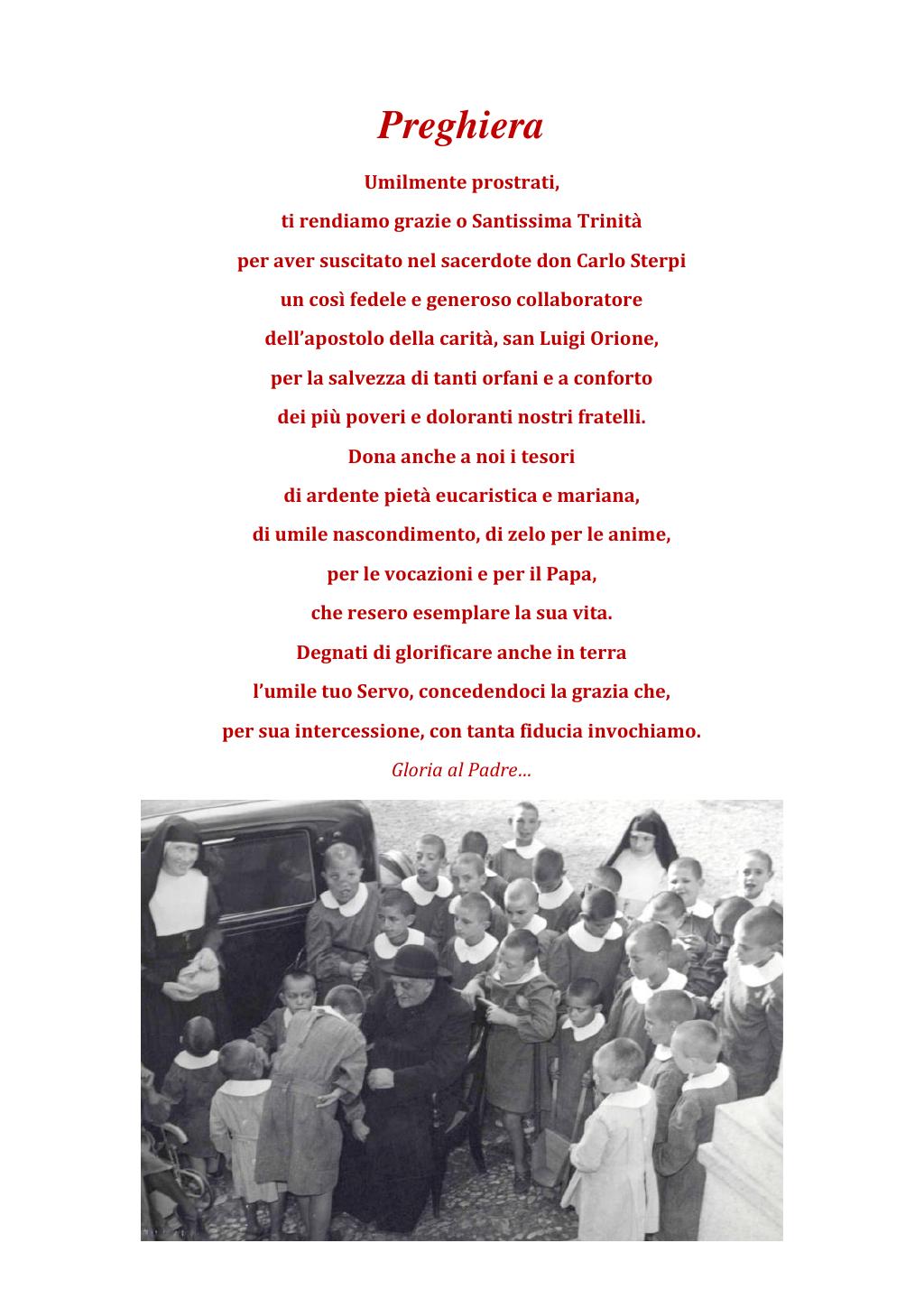 22 novembre 1951. Anniversario del dies natalis del ven. don Carlo Sterpi, pagina 27