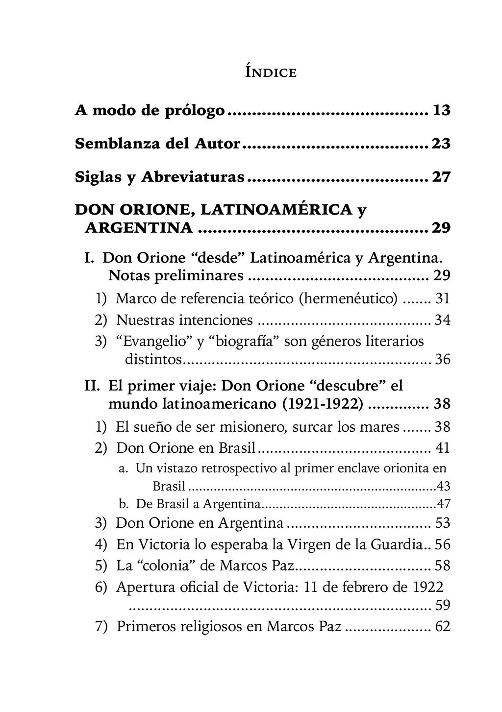 Enzo Giustozzi, Don Orione, Latinoamérica y Argentina, GEO, Buenos Aires - Argentina, 2020, pagina 6