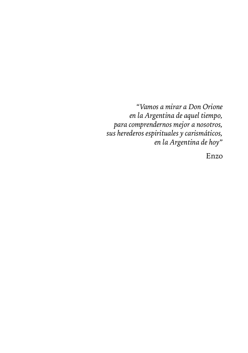 Enzo Giustozzi, Don Orione, Latinoamérica y Argentina, GEO, Buenos Aires - Argentina, 2020, pagina 12