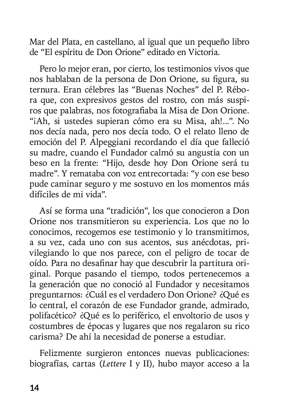 Enzo Giustozzi, Don Orione, Latinoamérica y Argentina, GEO, Buenos Aires - Argentina, 2020, pagina 15