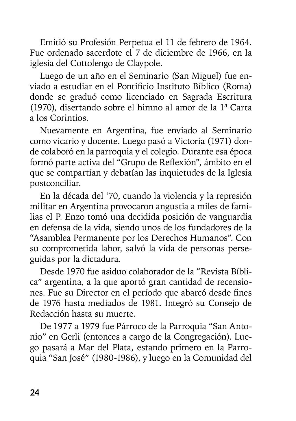 Enzo Giustozzi, Don Orione, Latinoamérica y Argentina, GEO, Buenos Aires - Argentina, 2020, pagina 25