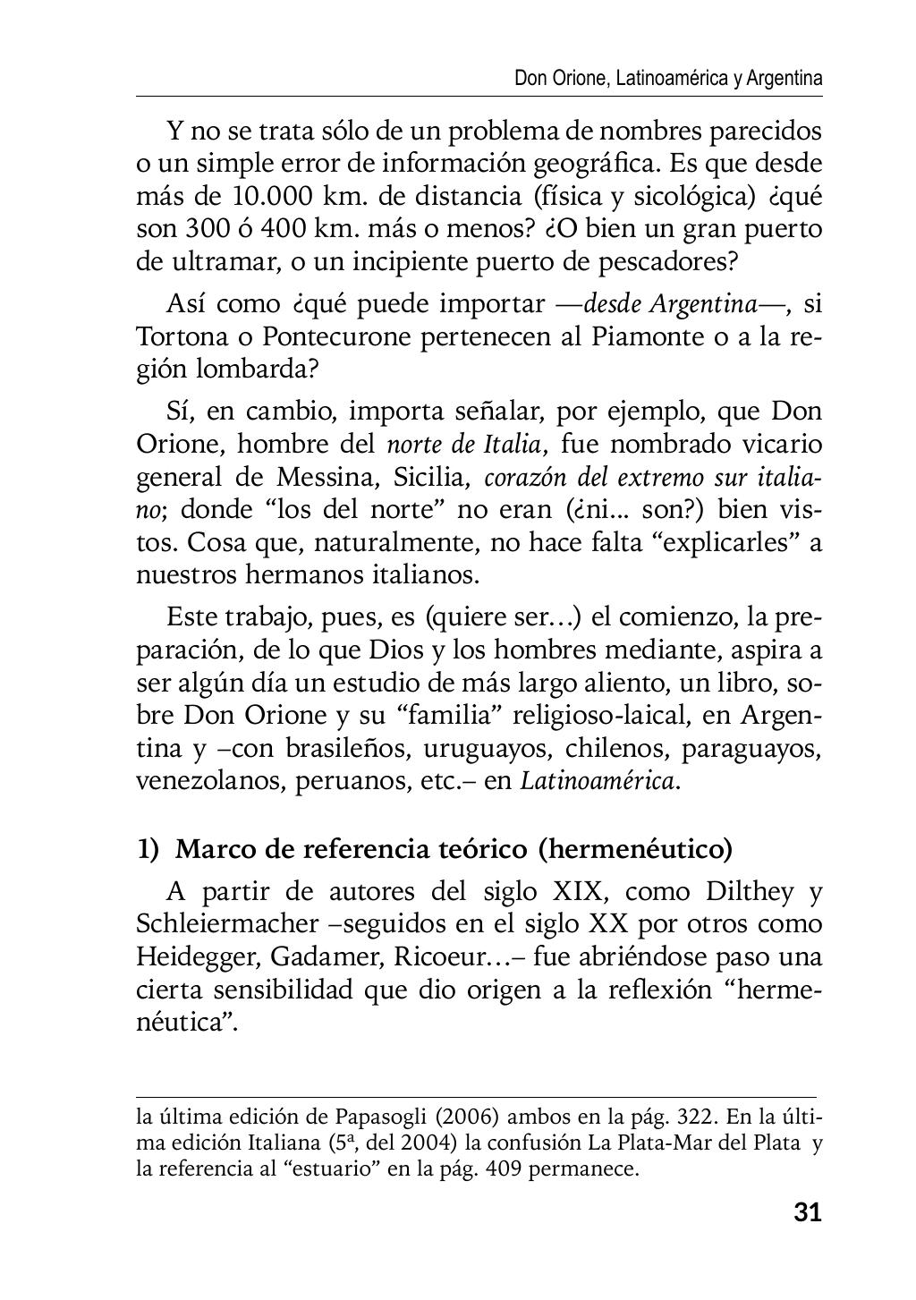 Enzo Giustozzi, Don Orione, Latinoamérica y Argentina, GEO, Buenos Aires - Argentina, 2020, pagina 32