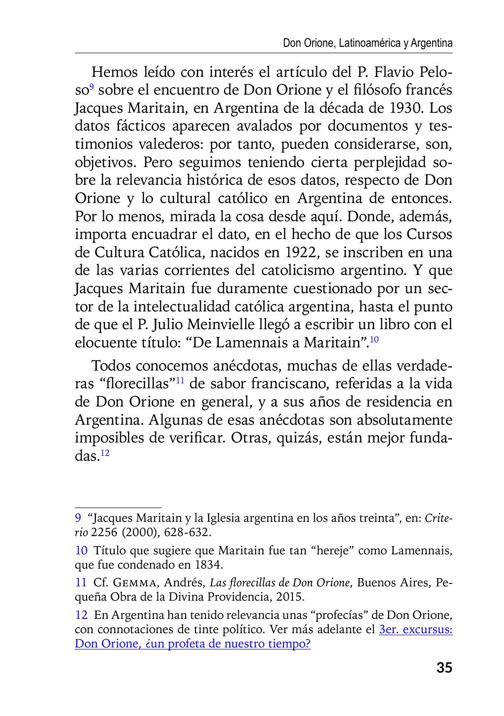 Enzo Giustozzi, Don Orione, Latinoamérica y Argentina, GEO, Buenos Aires - Argentina, 2020, pagina 36