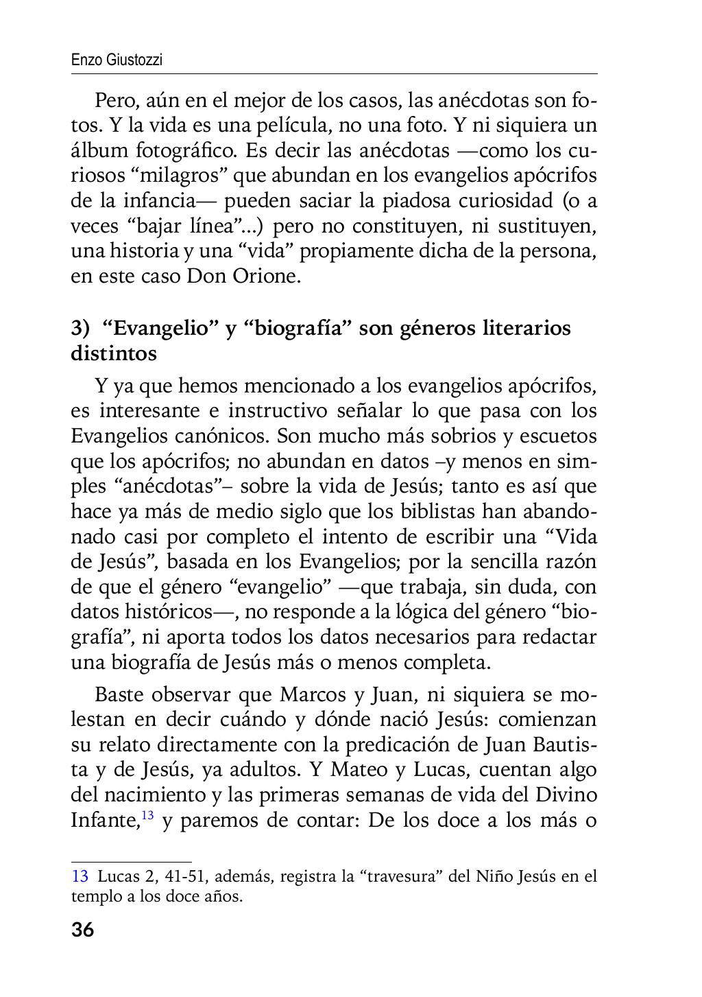 Enzo Giustozzi, Don Orione, Latinoamérica y Argentina, GEO, Buenos Aires - Argentina, 2020, pagina 37