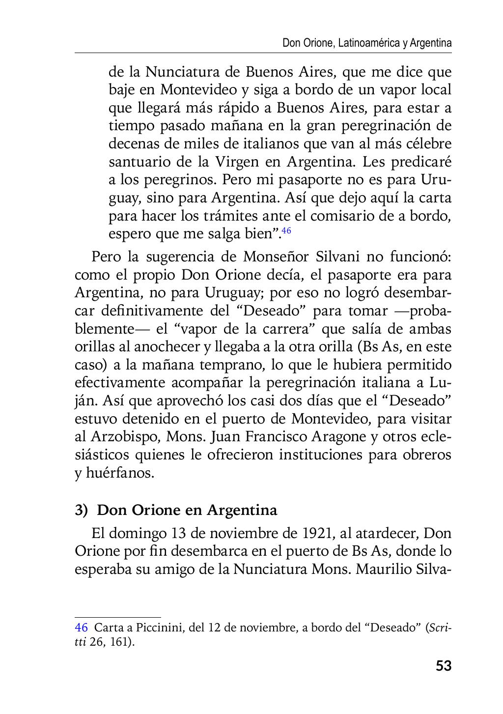 Enzo Giustozzi, Don Orione, Latinoamérica y Argentina, GEO, Buenos Aires - Argentina, 2020, pagina 54