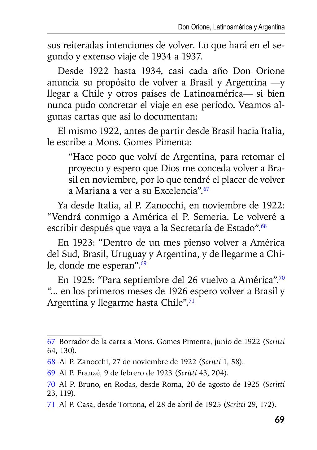 Enzo Giustozzi, Don Orione, Latinoamérica y Argentina, GEO, Buenos Aires - Argentina, 2020, pagina 70