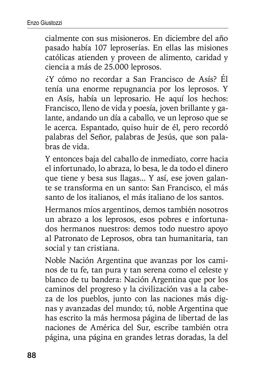Enzo Giustozzi, Don Orione, Latinoamérica y Argentina, GEO, Buenos Aires - Argentina, 2020, pagina 89