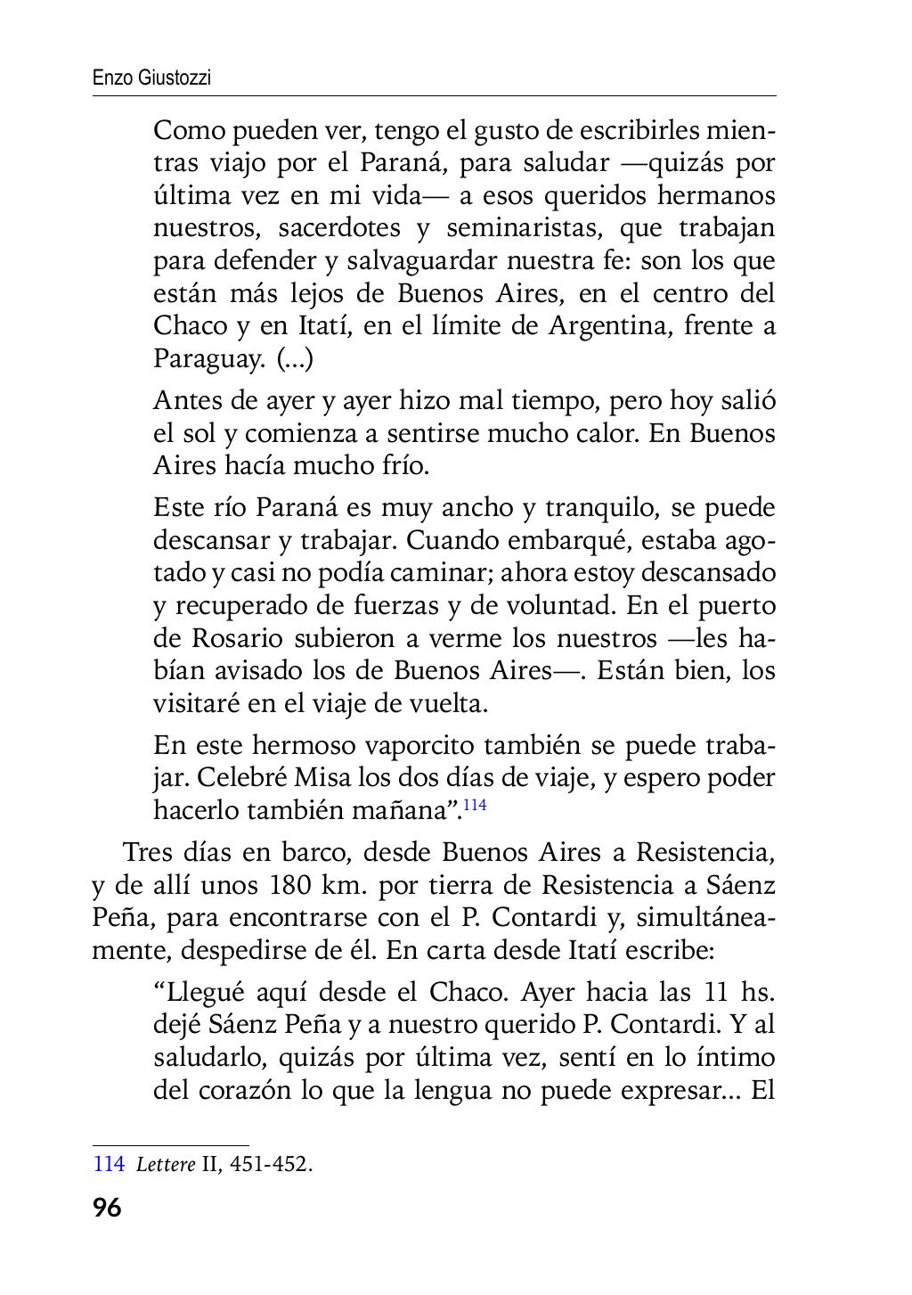 Enzo Giustozzi, Don Orione, Latinoamérica y Argentina, GEO, Buenos Aires - Argentina, 2020, pagina 97