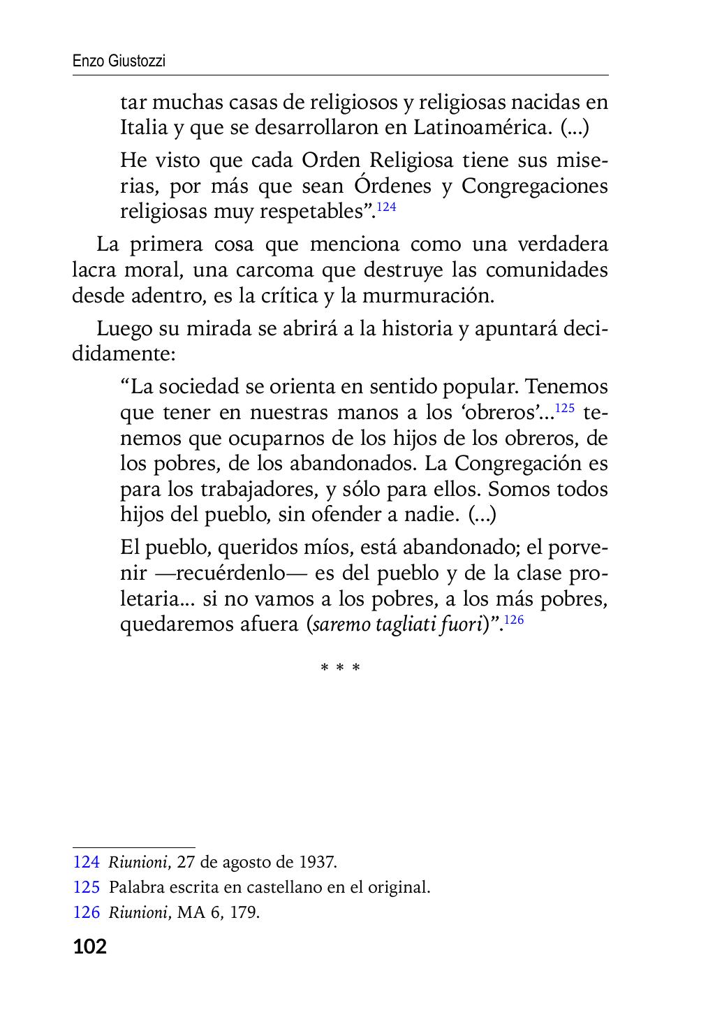 Enzo Giustozzi, Don Orione, Latinoamérica y Argentina, GEO, Buenos Aires - Argentina, 2020, pagina 103