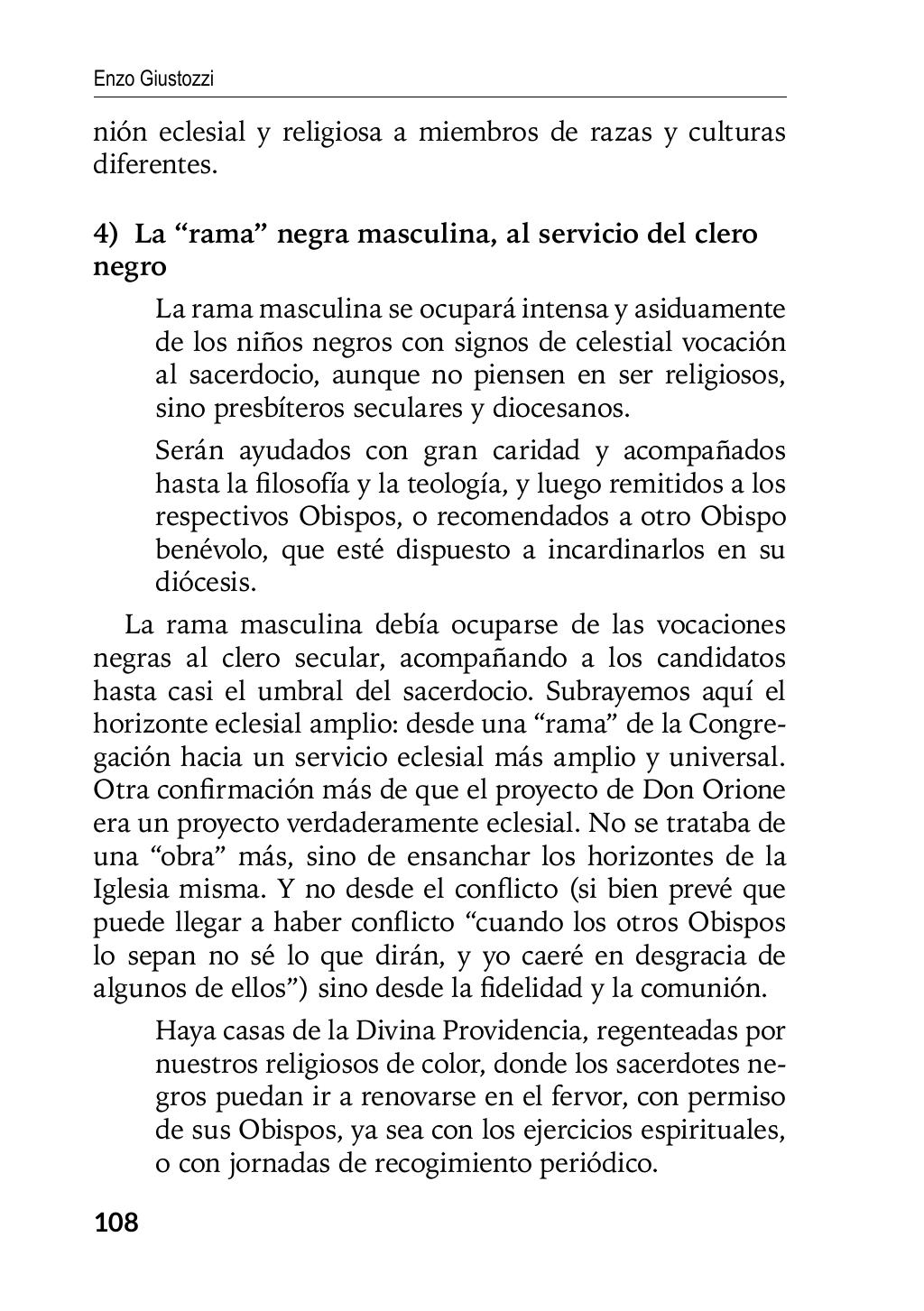 Enzo Giustozzi, Don Orione, Latinoamérica y Argentina, GEO, Buenos Aires - Argentina, 2020, pagina 109