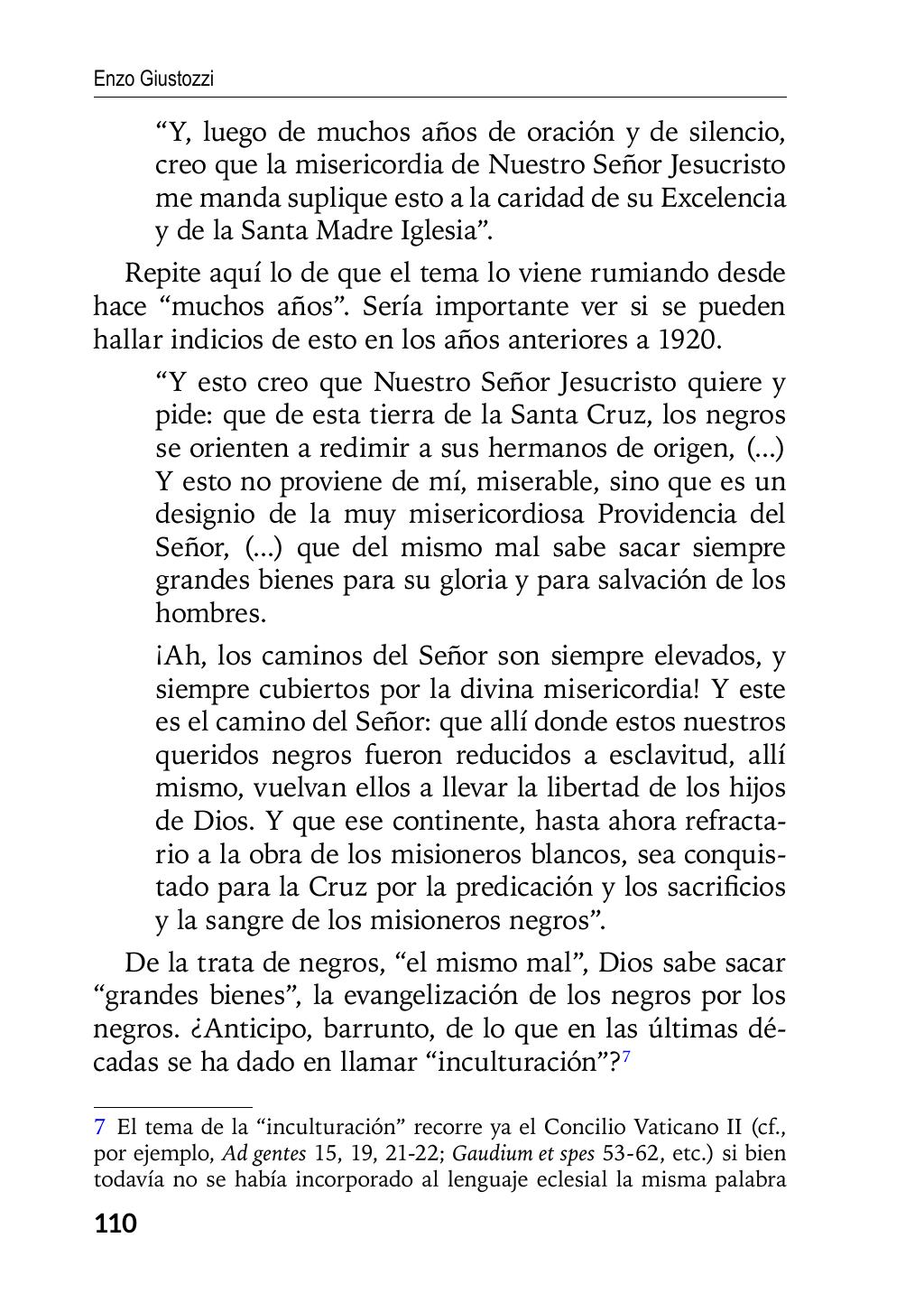 Enzo Giustozzi, Don Orione, Latinoamérica y Argentina, GEO, Buenos Aires - Argentina, 2020, pagina 111