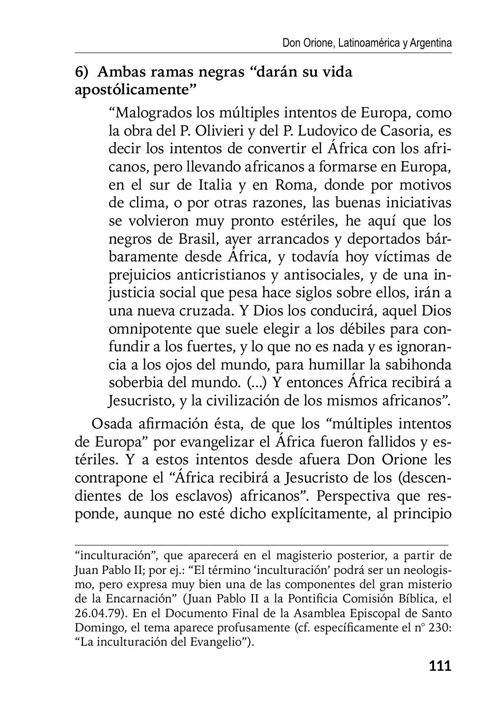 Enzo Giustozzi, Don Orione, Latinoamérica y Argentina, GEO, Buenos Aires - Argentina, 2020, pagina 112