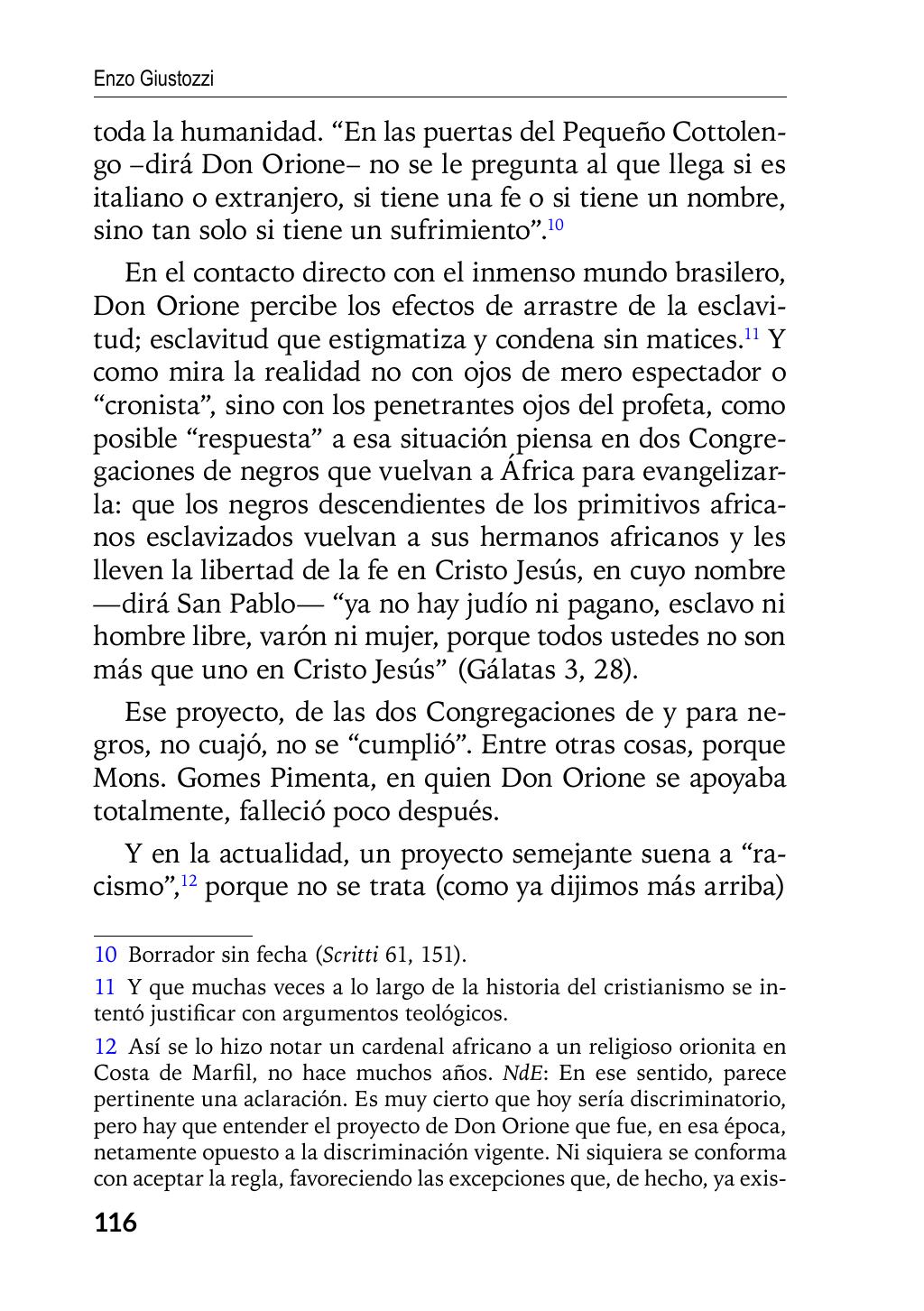 Enzo Giustozzi, Don Orione, Latinoamérica y Argentina, GEO, Buenos Aires - Argentina, 2020, pagina 117