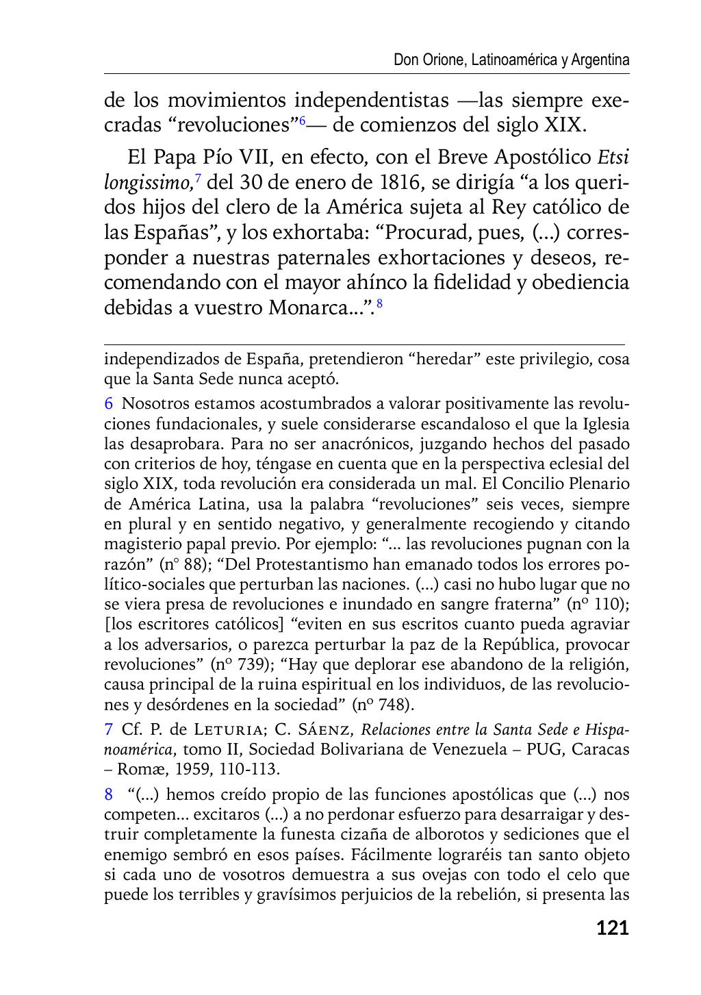 Enzo Giustozzi, Don Orione, Latinoamérica y Argentina, GEO, Buenos Aires - Argentina, 2020, pagina 122