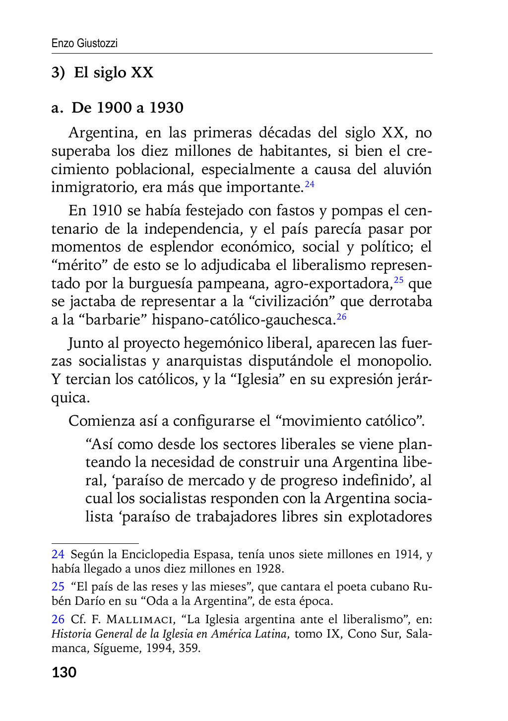 Enzo Giustozzi, Don Orione, Latinoamérica y Argentina, GEO, Buenos Aires - Argentina, 2020, pagina 131