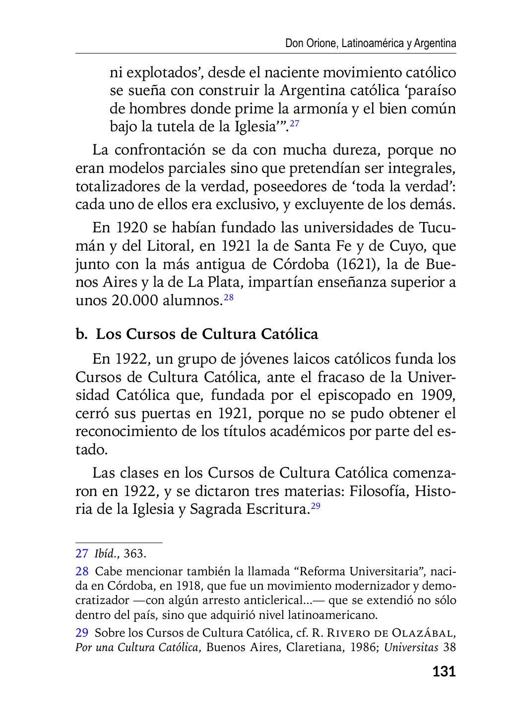 Enzo Giustozzi, Don Orione, Latinoamérica y Argentina, GEO, Buenos Aires - Argentina, 2020, pagina 132