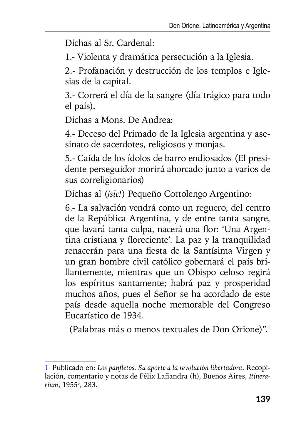 Enzo Giustozzi, Don Orione, Latinoamérica y Argentina, GEO, Buenos Aires - Argentina, 2020, pagina 140