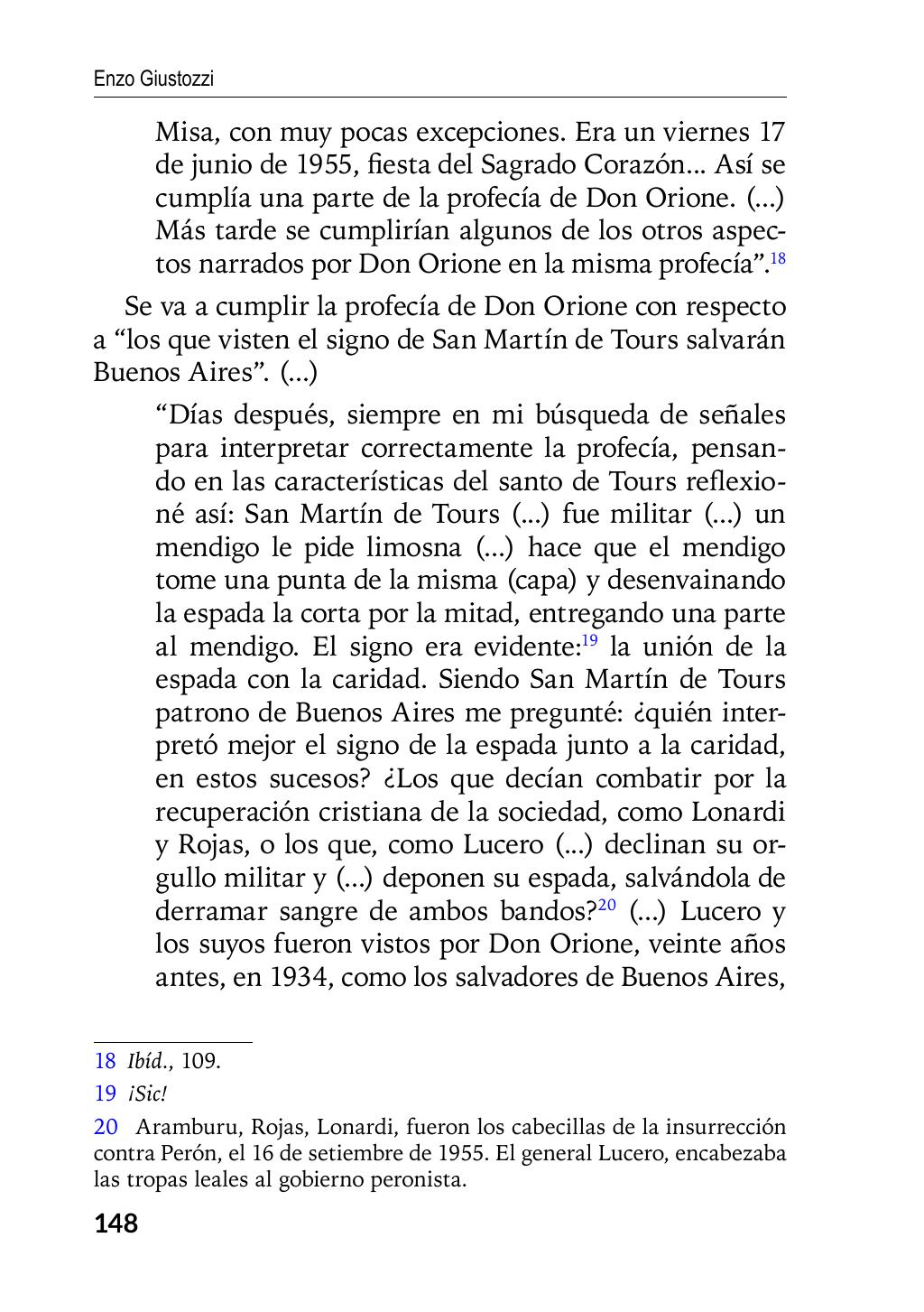 Enzo Giustozzi, Don Orione, Latinoamérica y Argentina, GEO, Buenos Aires - Argentina, 2020, pagina 149