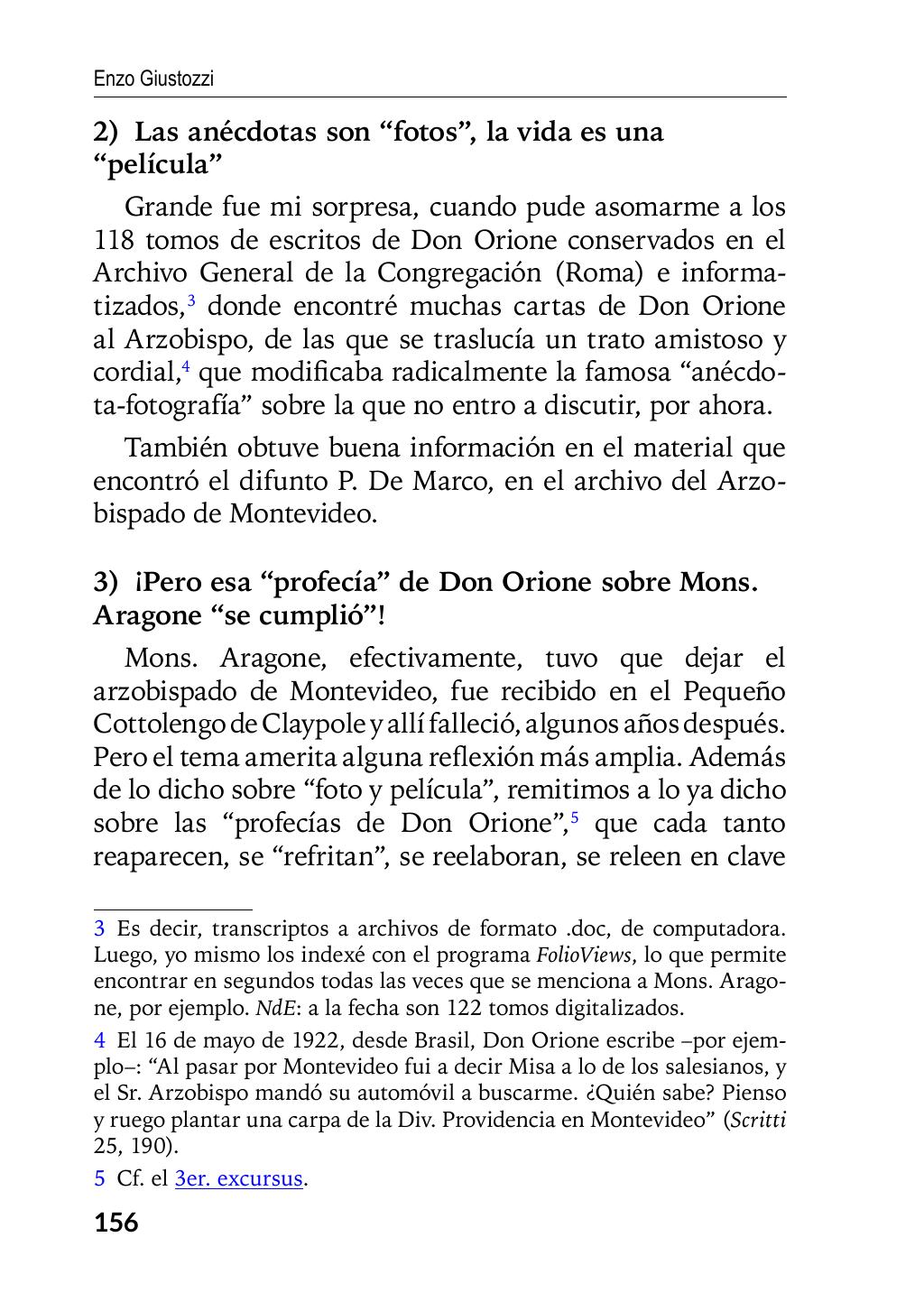 Enzo Giustozzi, Don Orione, Latinoamérica y Argentina, GEO, Buenos Aires - Argentina, 2020, pagina 157