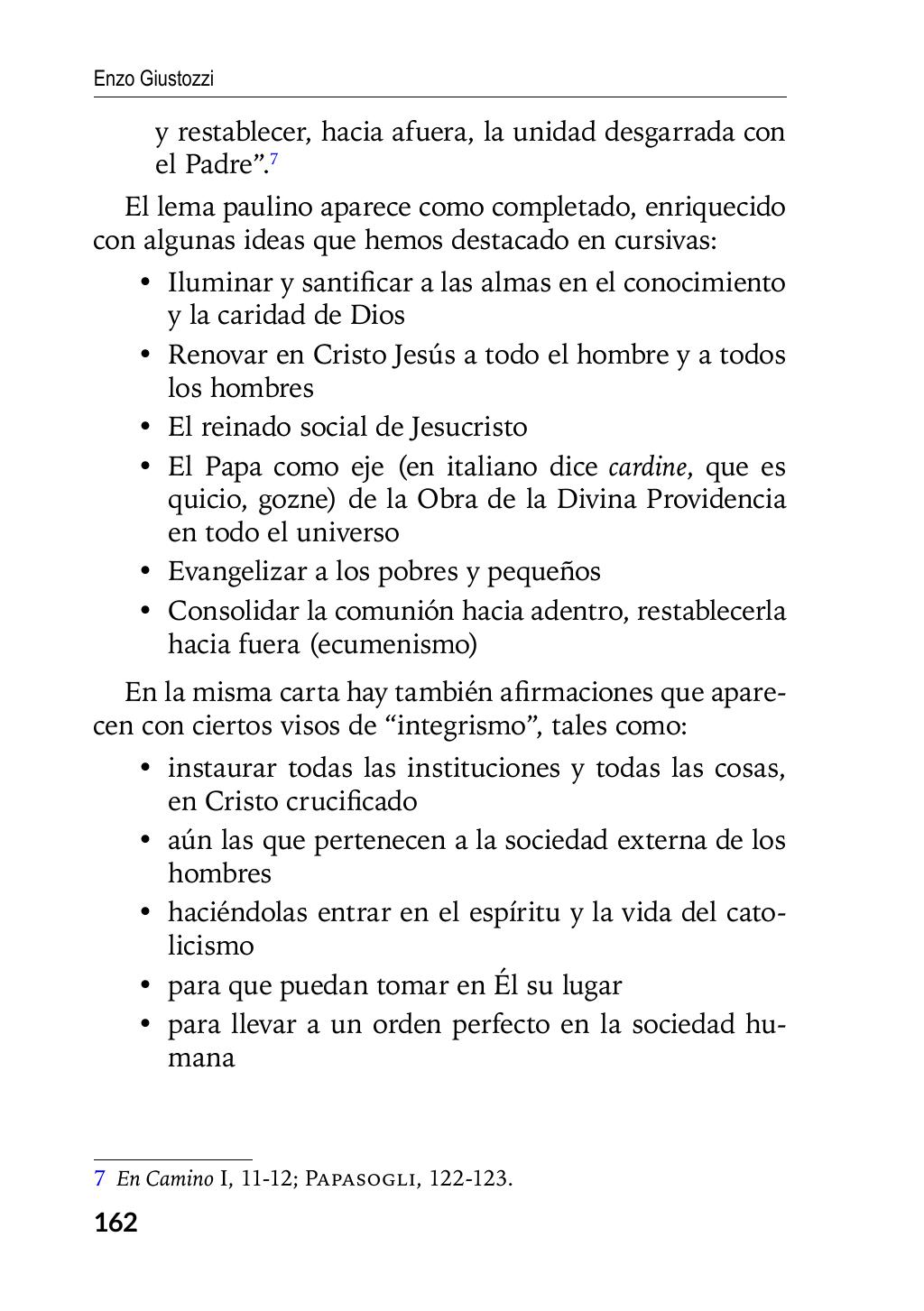 Enzo Giustozzi, Don Orione, Latinoamérica y Argentina, GEO, Buenos Aires - Argentina, 2020, pagina 163