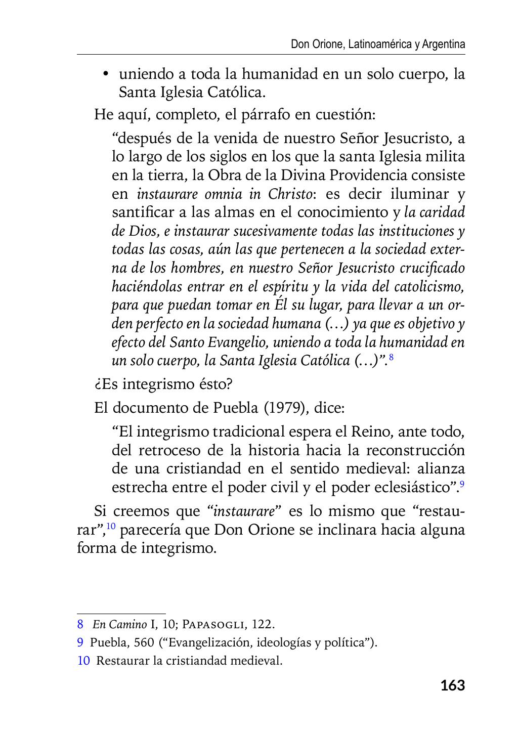 Enzo Giustozzi, Don Orione, Latinoamérica y Argentina, GEO, Buenos Aires - Argentina, 2020, pagina 164