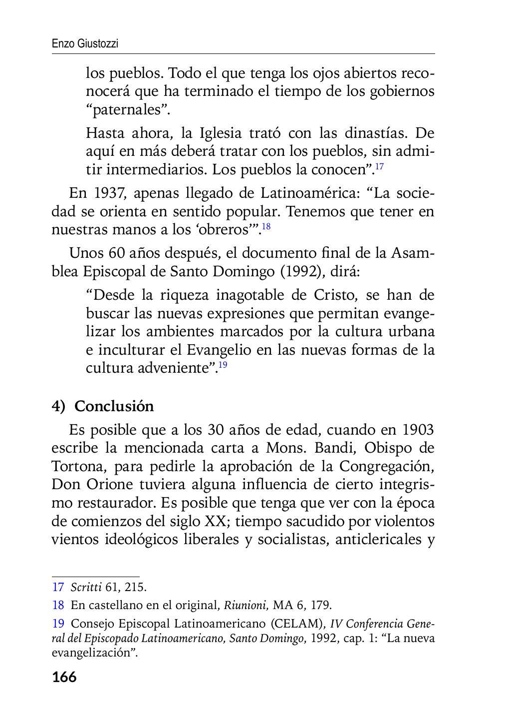 Enzo Giustozzi, Don Orione, Latinoamérica y Argentina, GEO, Buenos Aires - Argentina, 2020, pagina 167