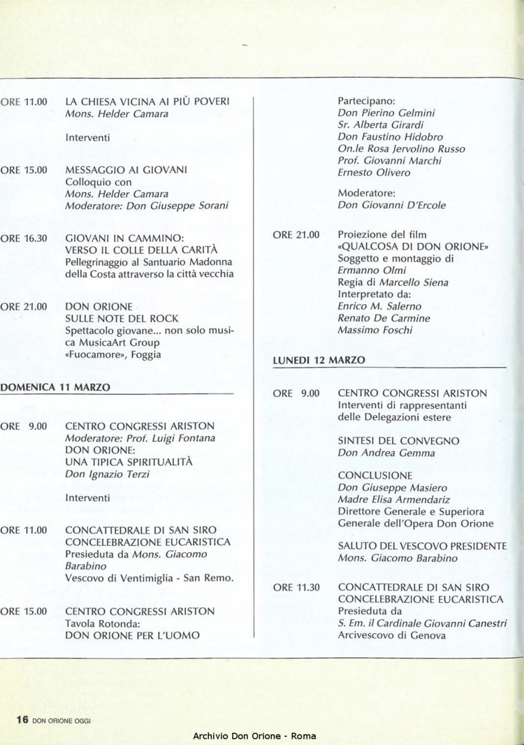 Don Orione oggi, 1990, 01, pagina 16