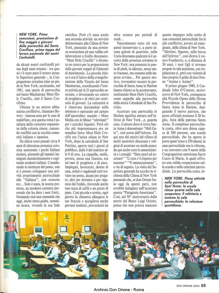 Don Orione oggi, 1990, 01, pagina 25