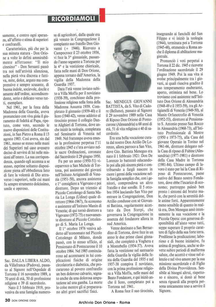 Don Orione oggi, 1990, 01, pagina 30