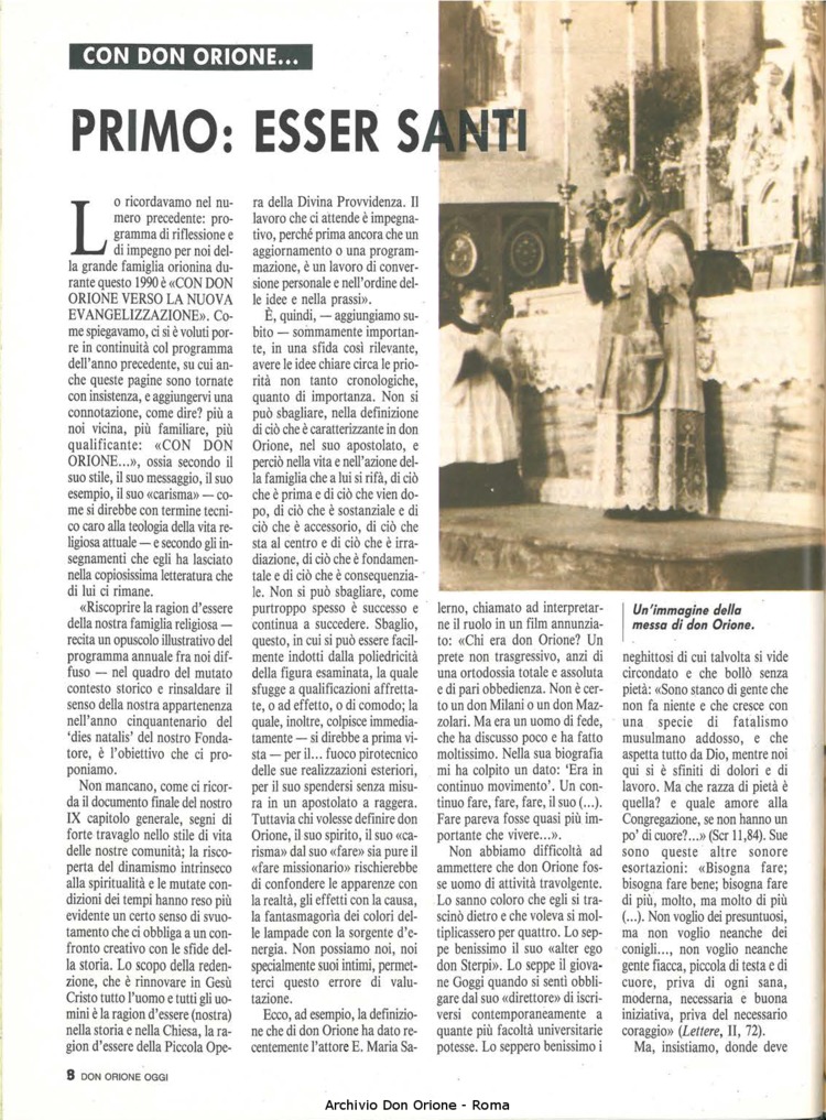Don Orione oggi, 1990, 02, pagina 8