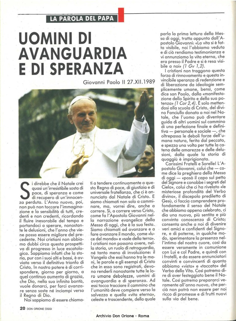 Don Orione oggi, 1990, 02, pagina 20