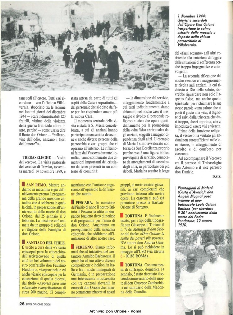 Don Orione oggi, 1990, 02, pagina 26
