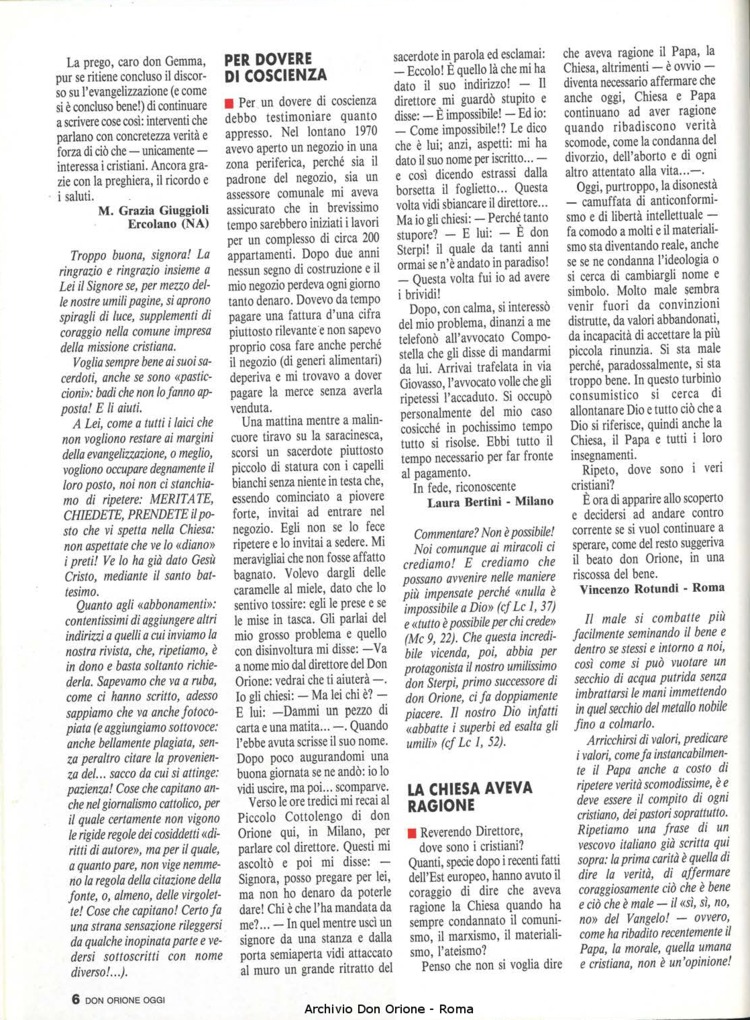Don Orione oggi, 1990, 03, pagina 6