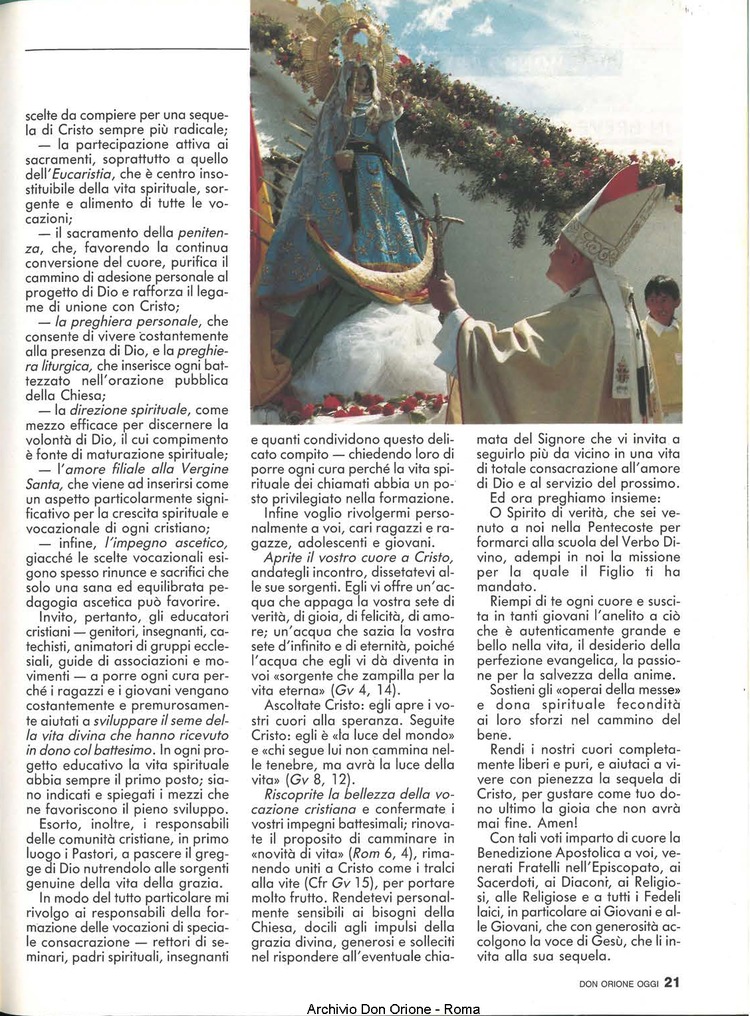 Don Orione oggi, 1990, 03, pagina 21