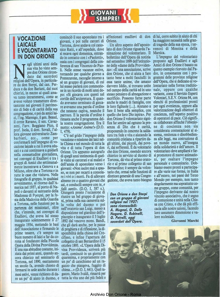 Don Orione oggi, 1990, 03, pagina 25