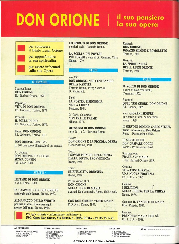 Don Orione oggi, 1990, 03, pagina 32
