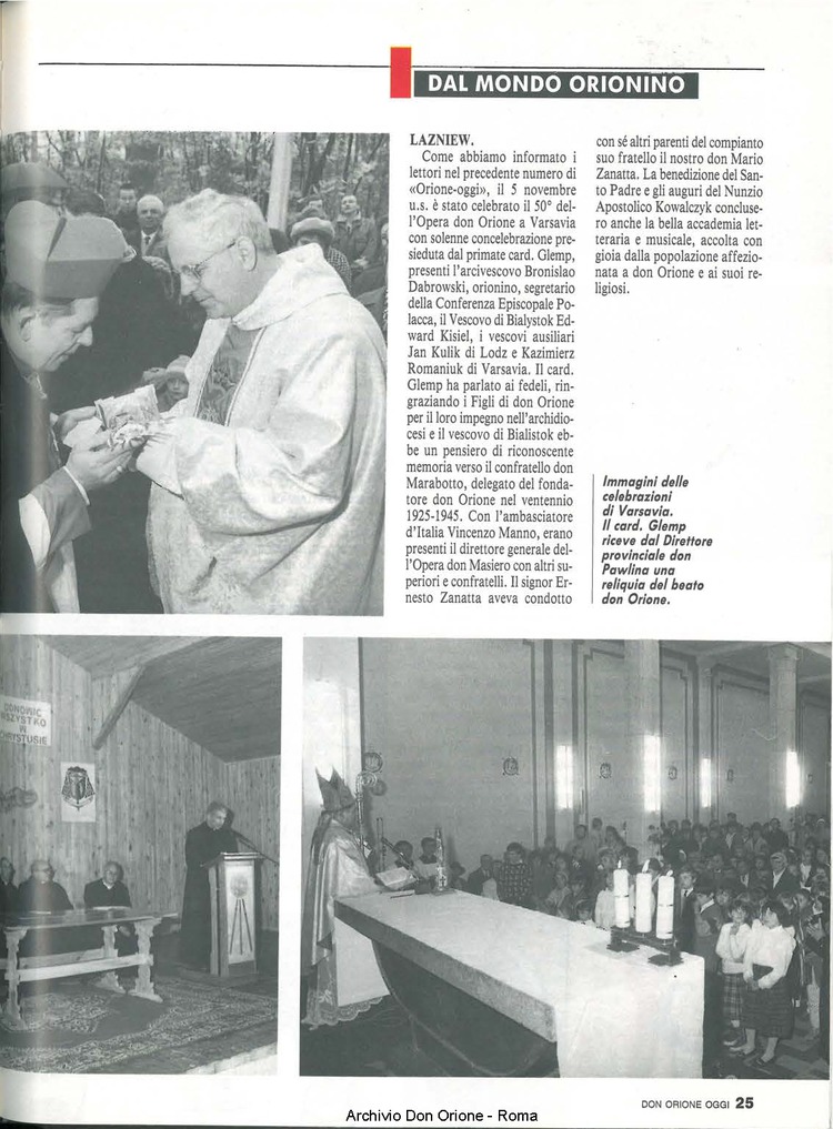 Don Orione oggi, 1990, 04, pagina 25