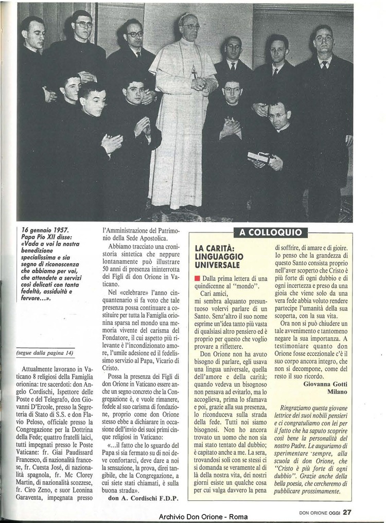 Don Orione oggi, 1990, 04, pagina 27