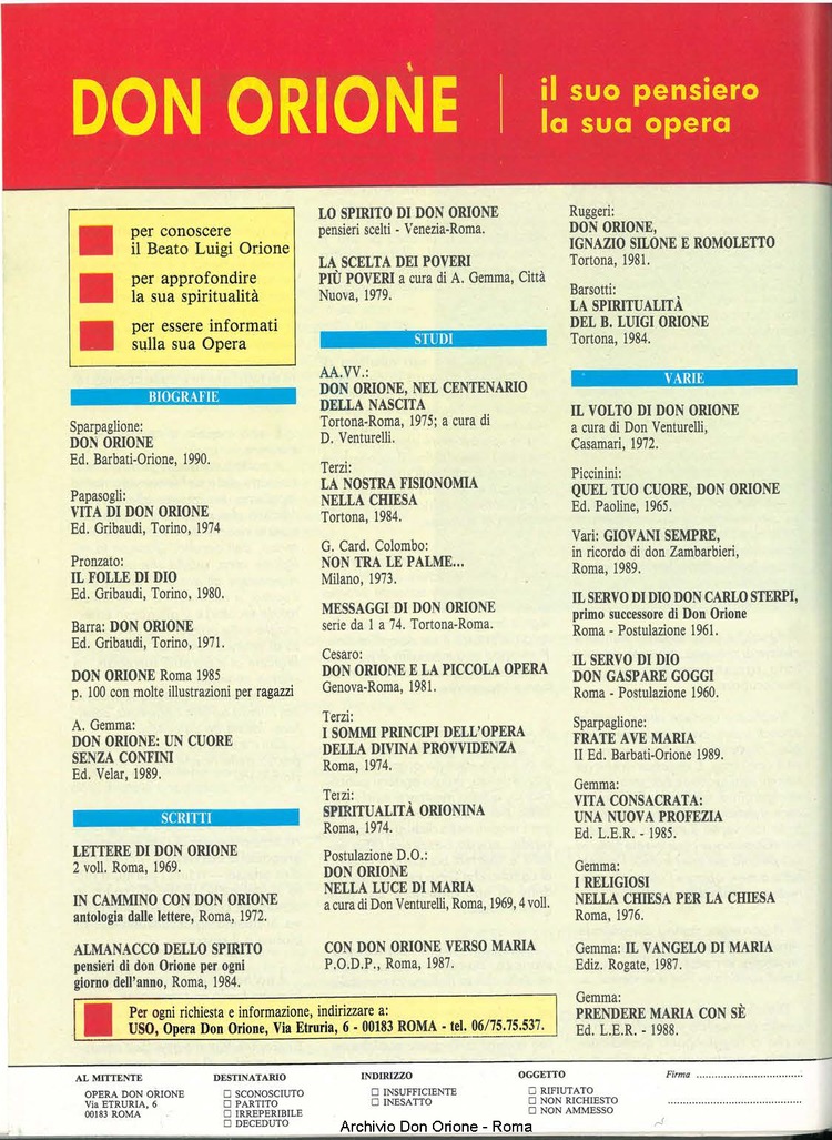 Don Orione oggi, 1990, 04, pagina 32