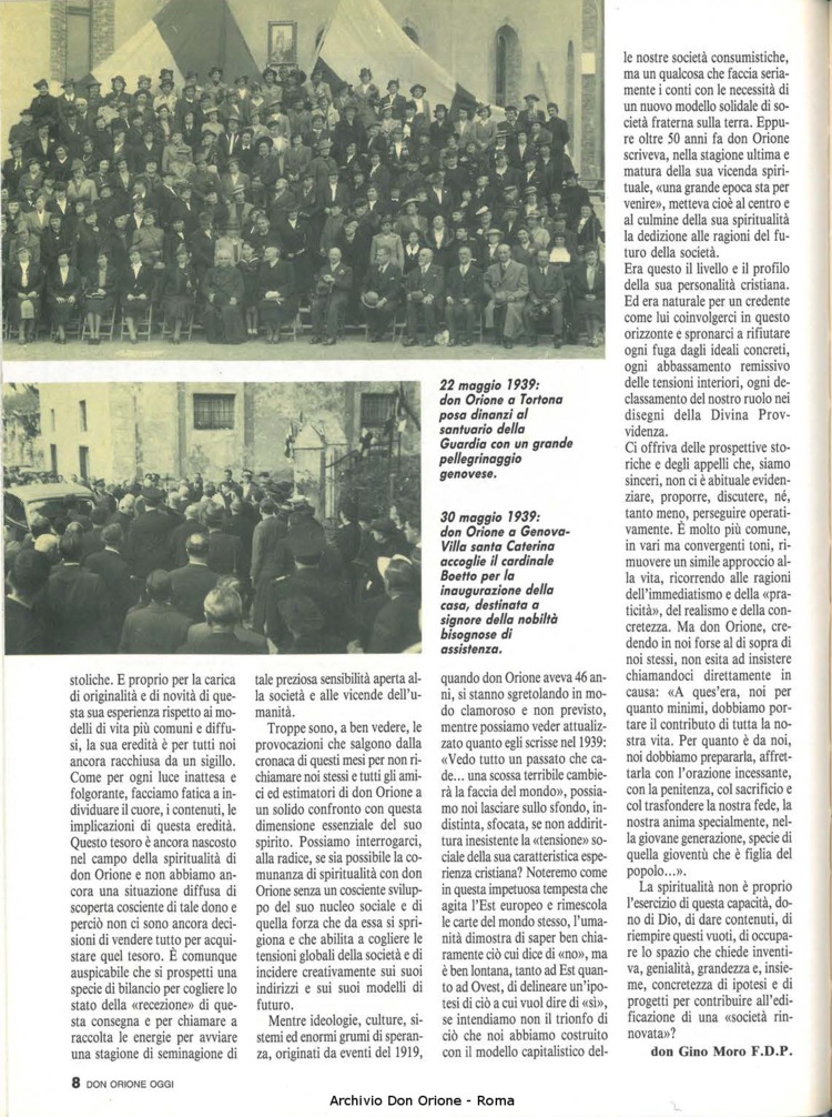 Don Orione oggi, 1990, 05, pagina 8