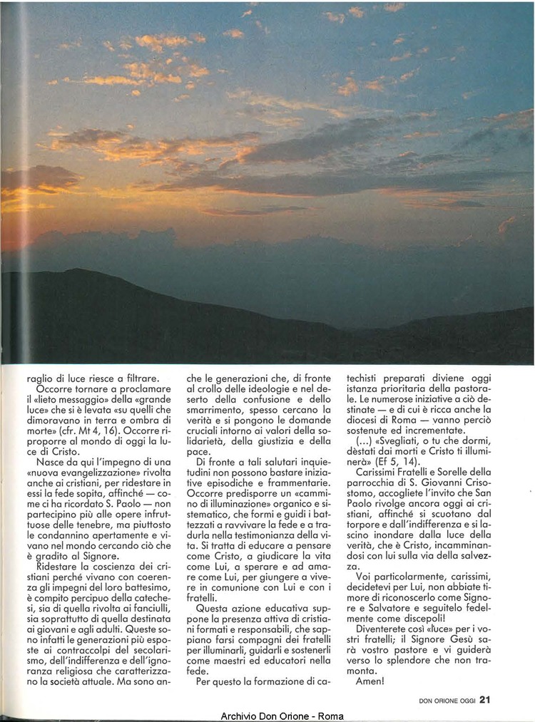 Don Orione oggi, 1990, 05, pagina 21