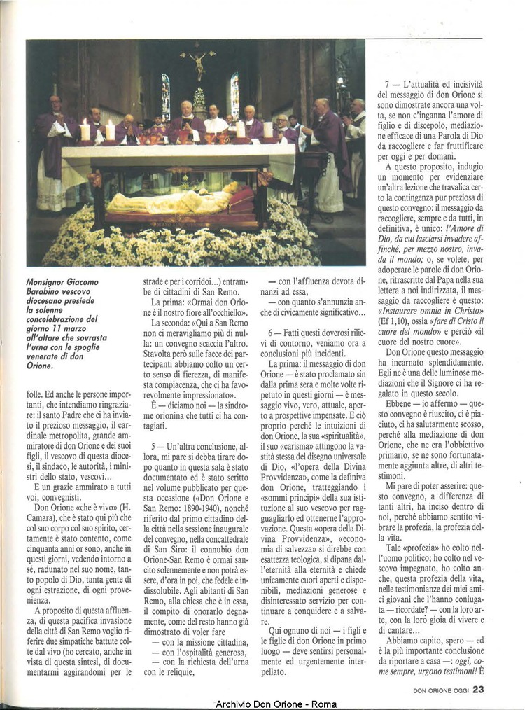 Don Orione oggi, 1990, 05, pagina 23