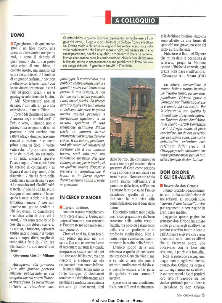 Don Orione oggi, 1990, 06, pagina 5
