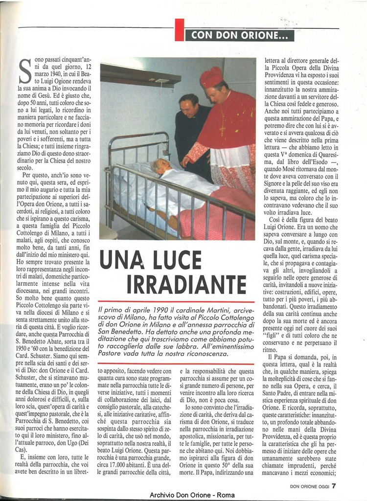 Don Orione oggi, 1990, 06, pagina 7
