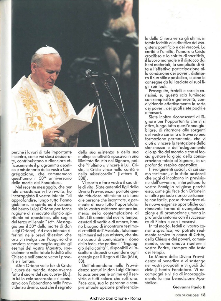 Don Orione oggi, 1990, 06, pagina 13