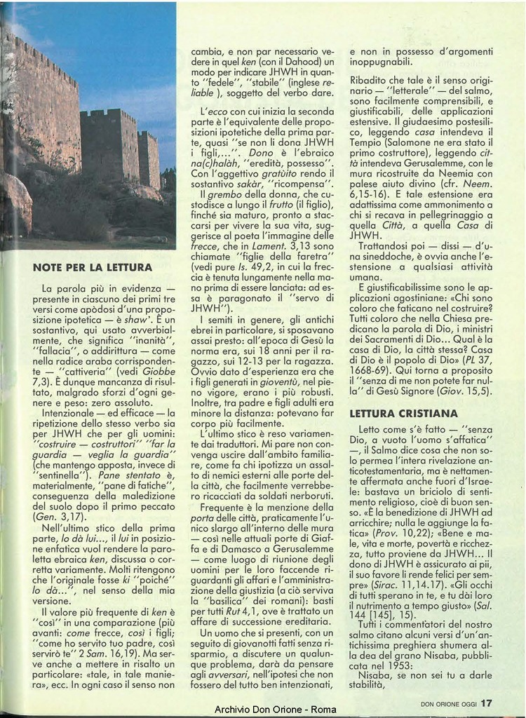 Don Orione oggi, 1990, 06, pagina 17