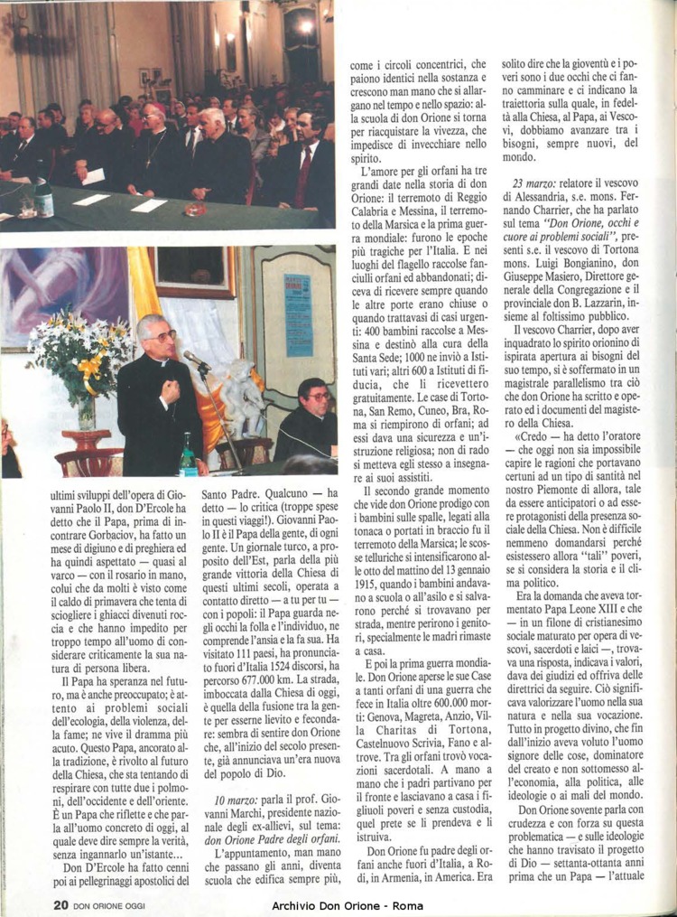 Don Orione oggi, 1990, 06, pagina 20