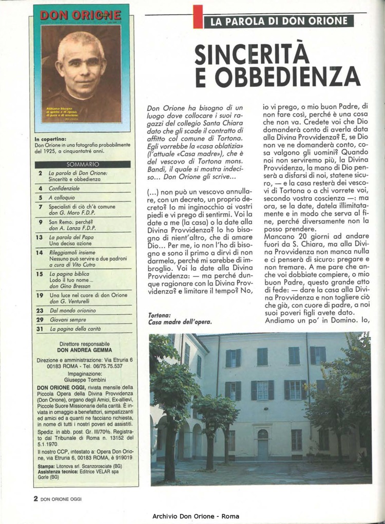 Don Orione oggi, 1990, 07, pagina 2