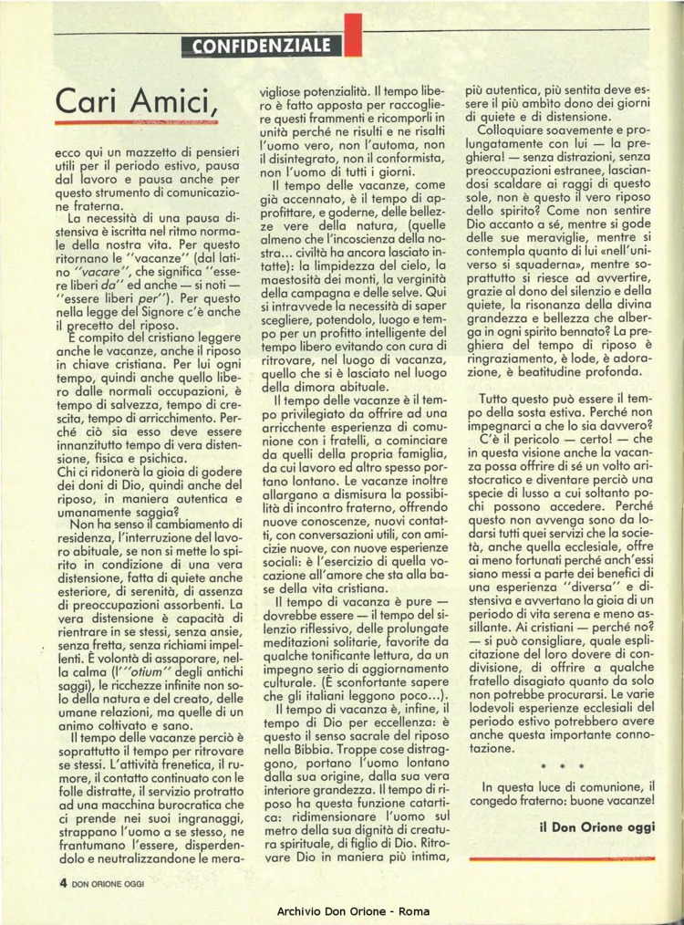 Don Orione oggi, 1990, 07, pagina 4